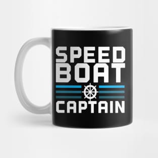 Speed Boat Captain Mug